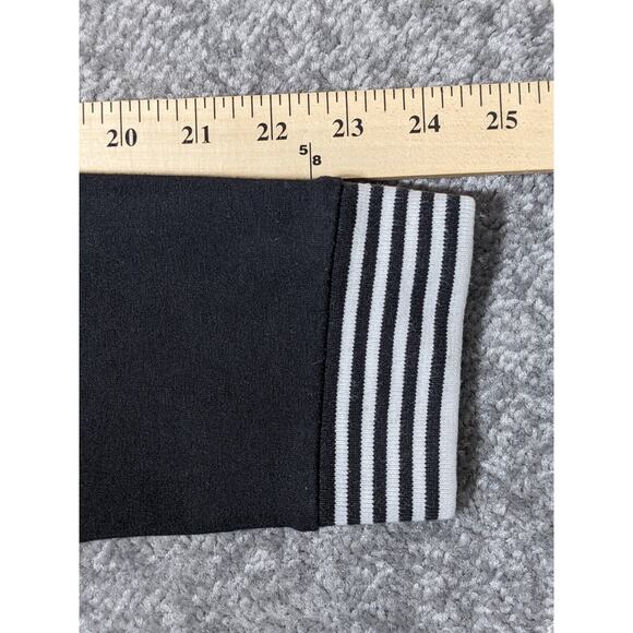 Talbots Full Zip‎ Active Sweater Women L Black Pockets Long Sleeve Mock Neck R78 - Picture 12 of 12